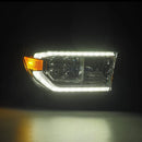 AlphaRex 07-13 Toyota Tundra / 08-17 Sequoia NOVA LED Proj HL Chrome w/Actv Light Seq. Sig + DRL-3