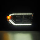 AlphaRex 07-13 Toyota Tundra / 08-17 Sequoia PRO-Series Projector Headlights Chrome w/Seq. Sig. + DR-2