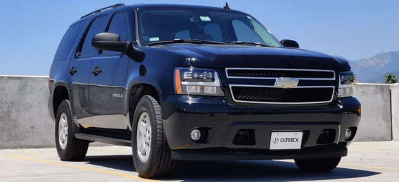 AlphaRex 07-14 Chevrolet Tahoe PRO-Series Proj Headlights Chrome w/Activ Light/Seq Signal/DRL
