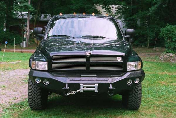 Road Armor 94-96 Dodge 1500/2500 Stealth Front Winch Bumper - Tex Blk