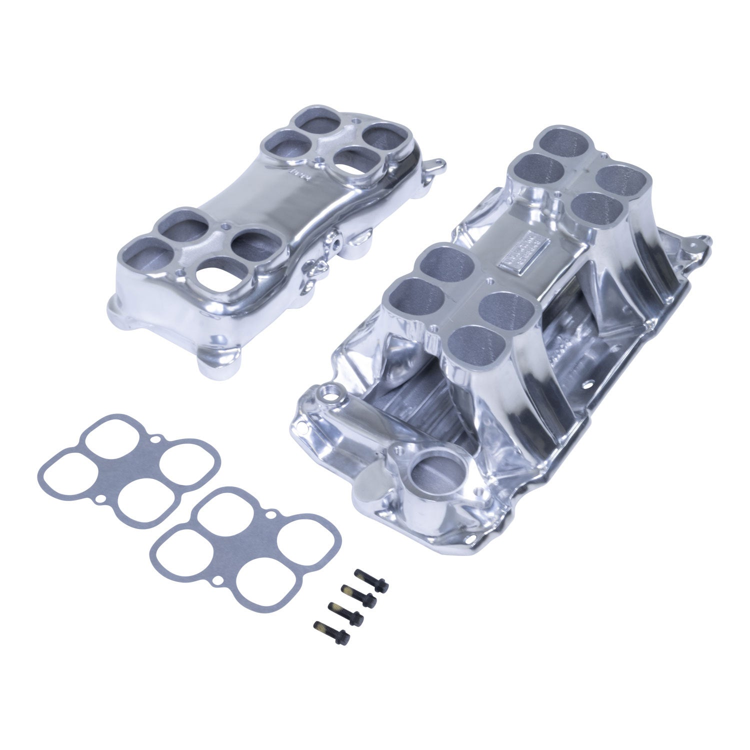 Edelbrock Polished Str Tunnel Ram 350-400 (7110) - 0