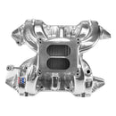 Edelbrock Perf RPM 440 Polished Manifold-1