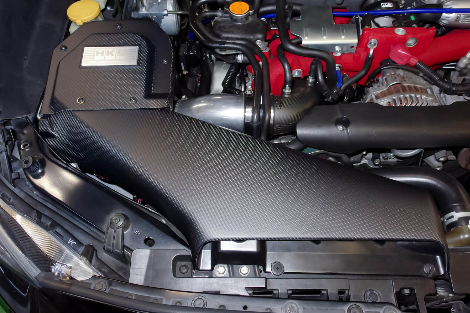 HKS 2015 SUBARU WRX STI 4D EJ257 COLD AIR INTAKE BOX KIT VAB - 0
