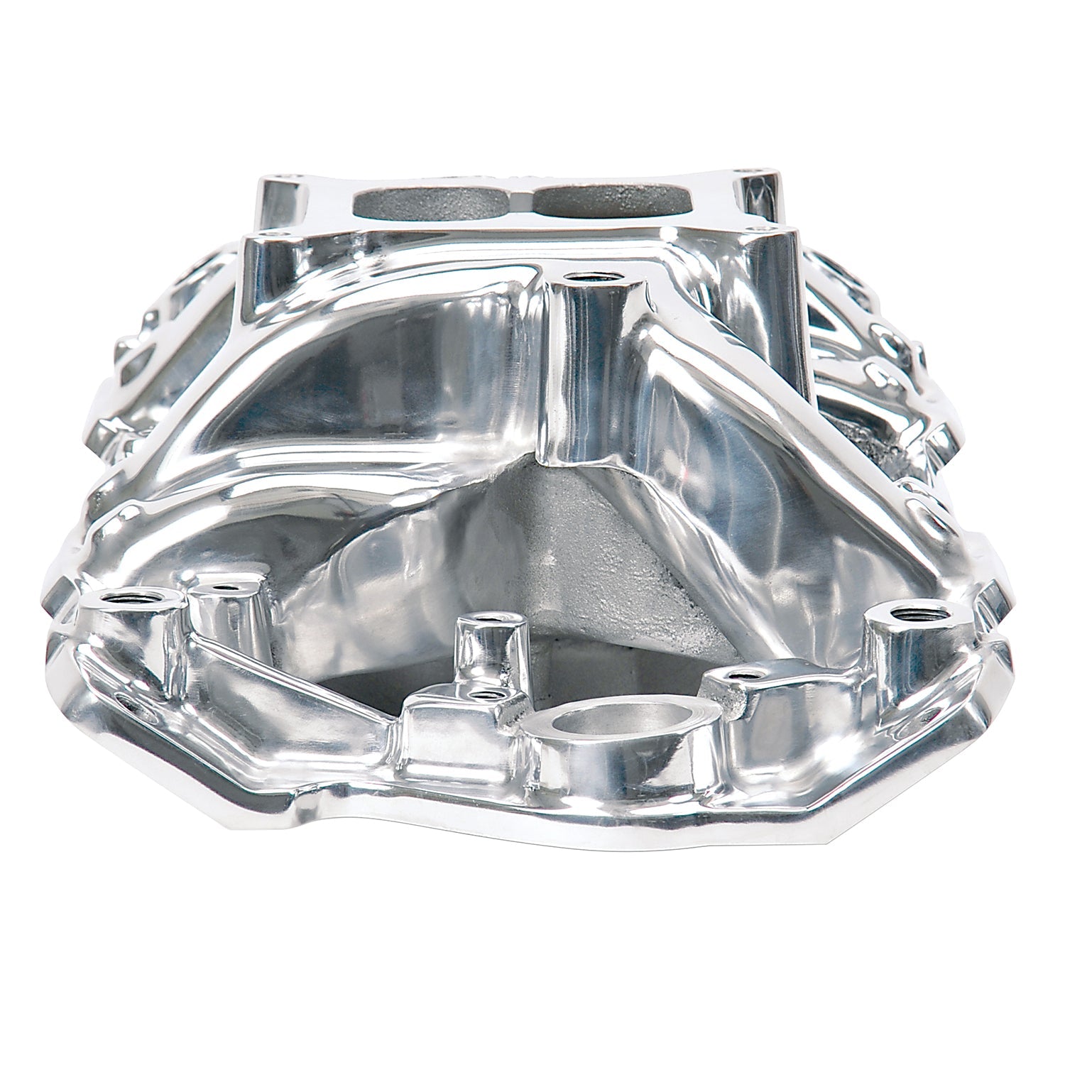 Edelbrock Polished S/B Chevy RPM Air-Gap Manifold - 0
