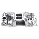 Edelbrock Polished B/B Chev Rect Port RPM Air-Gap Manifold-1