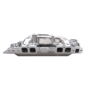 Edelbrock Polished B/B Chev Rect Port RPM Air-Gap Manifold - 0