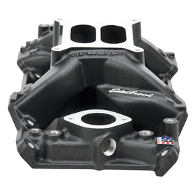 Edelbrock Intake Manifold RPM Air-Gap Small-Block Chrysler 340-360 Black - 0
