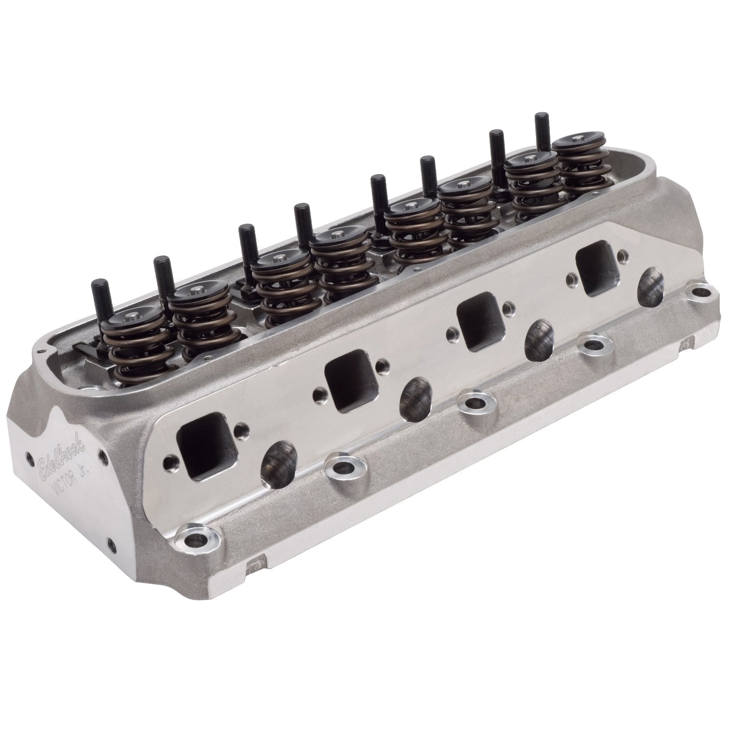 Edelbrock Single Victor Jr 289-351W-Flat Tap Head - 0