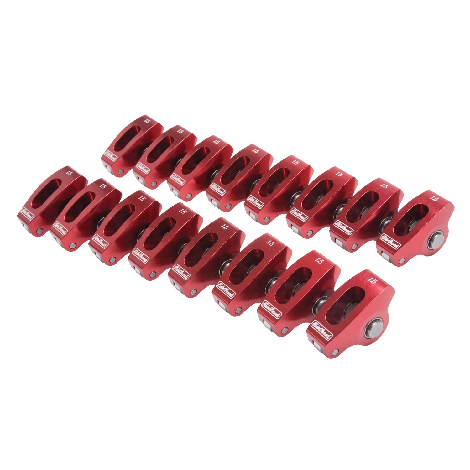 Edelbrock Roller Rocker Arm Wide Body SBC 1 5 1 (Set of 16) - 0