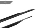 AutoTecknic Dry Carbon Fiber Side Skirt Extension Set - G60 5-Series-2