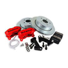 BAER BRAKES 13" SS4 R BRK KIT B SLOT/ZINC Fits 2007-17 Jeep Wrangler JK, 2018-Current Wrangler JL & 2020-Current Gladiator JT w/OE Rear End