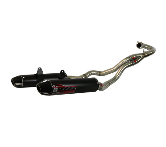 Big Gun 15-23 Yamaha RAPTOR 700 Ballistic Series Dual Full System Exhaust