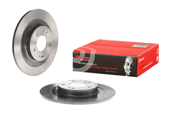Brembo OE 18-20 Mitsubishi Eclipse Cross/14-20 Outlander UV Coated Brake Disc - Rear 1609901080