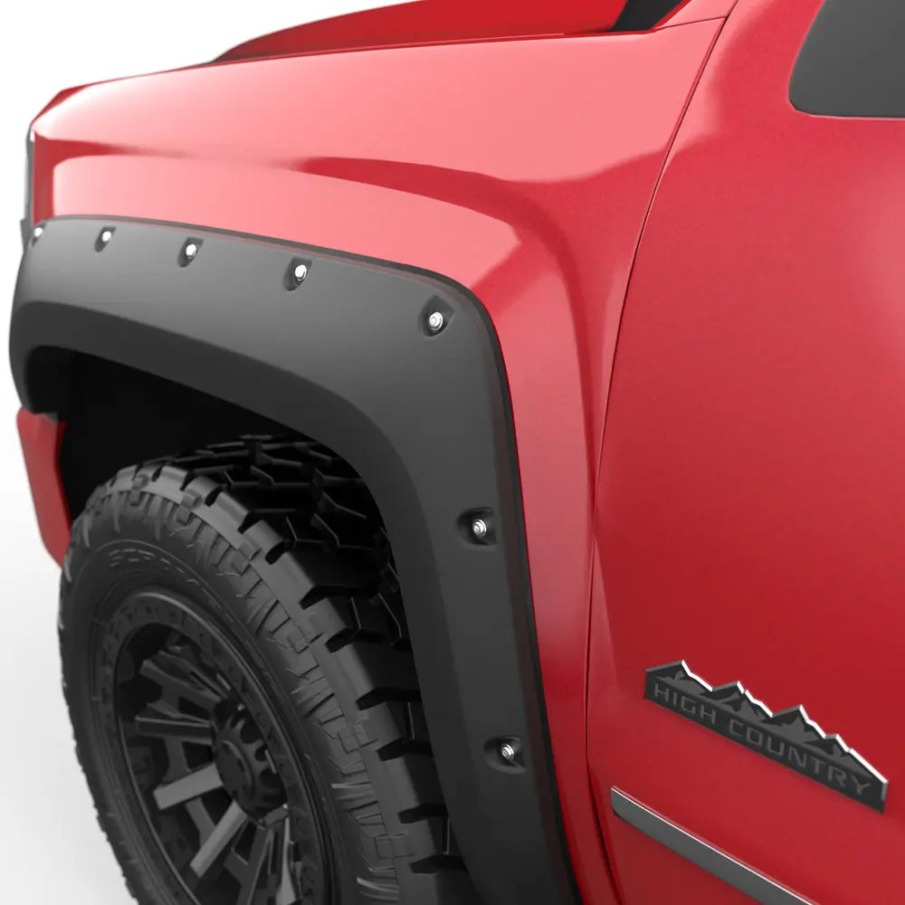 EGR 14+ Chev Silverado 5ft Bed Bolt-On Look Fender Flares - Set - 0