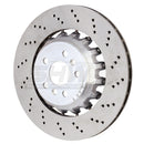 SHW 20-21 BMW X3 M 3.0L Right Rear Cross-Drilled Lightweight Brake Rotor (34118054828)-1