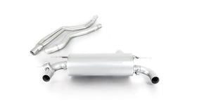 Remus 2015 BMW 3 Series F30/F32 Axle Back Exhaust w/Connection Tube/Chrome Tail Pipe Set