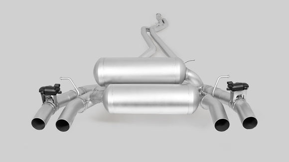 Remus 2016 BMW M2 F87 Coupe 3.0L Cat Back Exhaust w/Straight Cut Chrome Tail Pipe Set