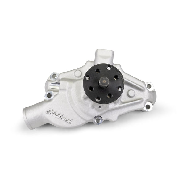 EDELBROCK Water Pump for Small-Block Chevy in Satin Finish (Short) 1955-68