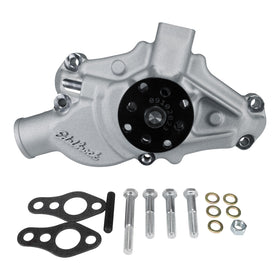 Edelbrock Water Pump for Small-Block 1971-82 Corvettes in Satin Finish (Short)
