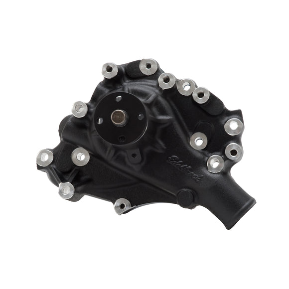 Edelbrock Water Pump for Small-Block Ford 351W in Black Finish