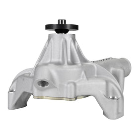 Edelbrock Long Water Pump For Small-Block Chevy, Reverse Rotation, Satin Finish - 0