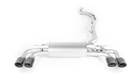 Remus 2017 BMW M550I xDrive G30 Sedan 4.4L (N63R) Axle Back Exhaust w/Chrome Tail Pipe Set