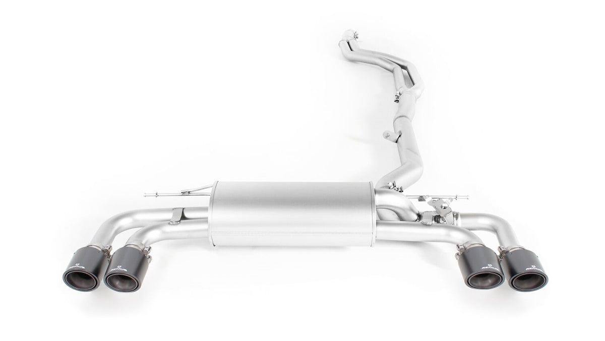 Remus 2017 BMW M550I xDrive G30 Sedan 4.4L (N63R) Axle Back Exhaust (Tail Pipes Req)