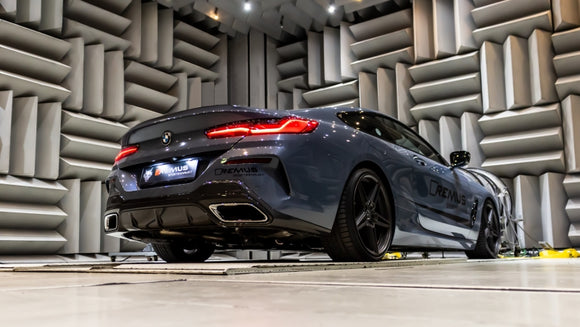 Remus 2018 BMW M850Ix G15 Coupe 4.4L V8 390 Kw (N63B44 w/GPF) Axle Back Exhaust (Tail Pipes Req)