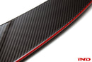 BMW M Performance E92 3-Series Carbon Trunk Spoiler + CRT Stripe-8