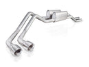 Stainless Works 2004-08 F150 5.4L Exhaust 2-1/2in Chambered Mufflers Under Bumper Exit-1