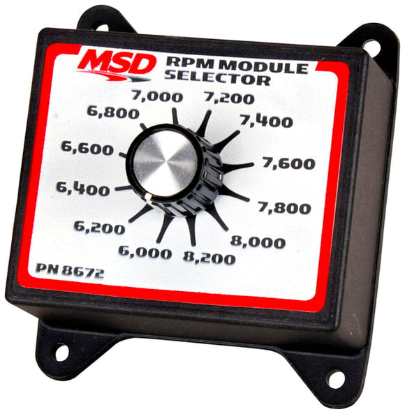 MSD Selector Switch. 6.0K-8.2K