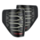 09-14 Ford F150 LUXX-Series LED Tail Lights Alpha-Black-1