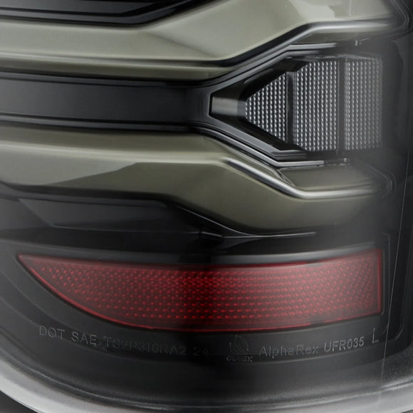 09-14 Ford F150 LUXX-Series LED Tail Lights Alpha-Black