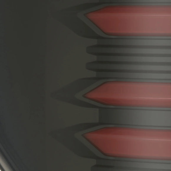 09-14 Ford F150 LUXX-Series LED Tail Lights Black-Red