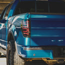 09-14 Ford F150 LUXX-Series LED Tail Lights Black-Red-15