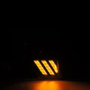 AlphaRex 09-14 Ford F-150 LUXX LED Proj Headlights Plank Style Jet Blk w/Activ Light/Seq Signal/DRL-3
