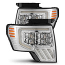 AlphaRex 09-14 Ford F150 NOVA-Series LED Prj. Headlights Chrome w/Activ Light & SeqSig /SB DBL-1