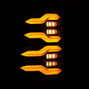 AlphaRex 09-18 Dodge Ram Luxx-Series LED Tail Lights Black w/ Activation Light & Sequential Signal-7