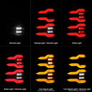 AlphaRex 09-18 Dodge Ram Luxx-Series LED Tail Lights Black w/ Activation Light & Sequential Signal-4