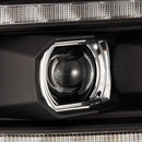 AlphaRex 09-18 Ram 1500/2500 PRO-Series Proj Headlights Black w/Sequential Signal and Top/Middle DRL-4