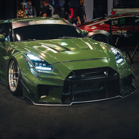 AlphaRex 09-24 Nissan GT-R NOVA-Series LED Projector Headlights