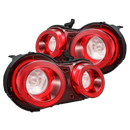 Alpharex 09-25 Nissan GT-R Nova-Series LED Tail Lights - Red Clear-1