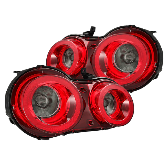 Alpharex 09-25 Nissan GT-R Nova-Series LED Tail Lights - Red Smoke