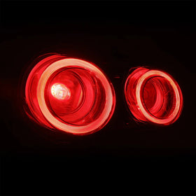 Alpharex 09-25 Nissan GT-R Nova-Series LED Tail Lights - Smoke - 0