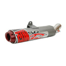 Big Gun 07-14 Kawasaki KFX 450R EVO R Series Slip On Exhaust-1