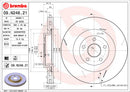 Brembo 18-20 Dodge Durango/12-20 Jeep Grand Cherokee Front Premium UV Coated OE Equivalent Rotor-3