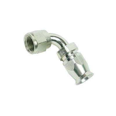 DETROIT SPEED 90 DEG -6 PRESS FITTING AT P-STYLE PUMP