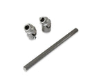 DETROIT SPEED INTERMED SHAFT PLAIN STEEL. 1-DD COLUMN"-1