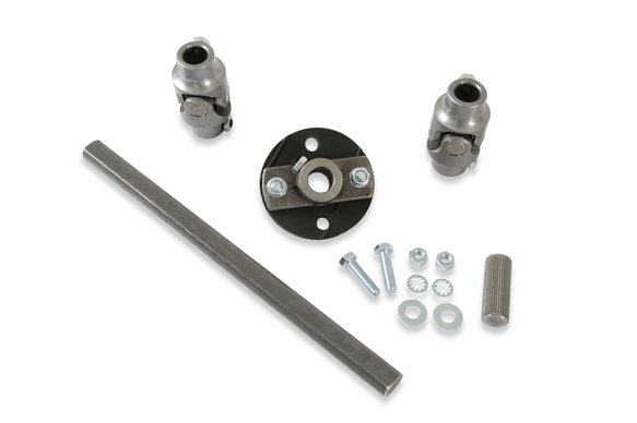 DETROIT SPEED INTERMED SHAFT POLISHED SS. 1-DD COLUMN"