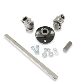 DETROIT SPEED INTER SHAFT POLISHED SS. RAG JOINT CONV